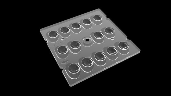 유형 3 가로등 케케묵은 주도하는 렌즈, led 라이트닝을 위한 자유형 배광 광학