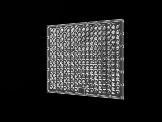 500W IP66은 기하학적 표면 디자인으로 경기장 조명 렌즈 비대칭인 PC 재료를 주도했습니다