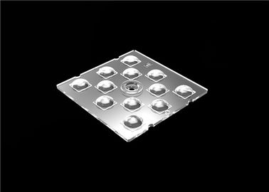 투명한 물자 PMMA LED 렌즈, 정연한 LED 렌즈 L50*W50mm 차원