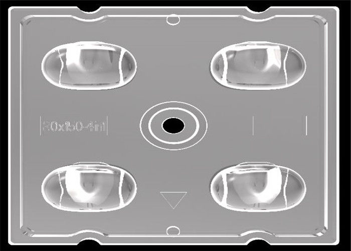 120 정도 SMD LED 렌즈 대칭 디자인 볼러드 빛 3535를 위한 어떤 수성 없음