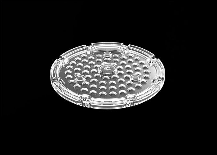 명확한 PC 고성능 LED 렌즈, Highbay 둥근 빛을 위한 64 LED 반사체 광학 IP65
