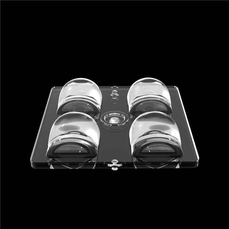 극진 60도 2*2 멀티 렌즈 고전도 50*50mm LED 트랙 및 필드 경기장 조명