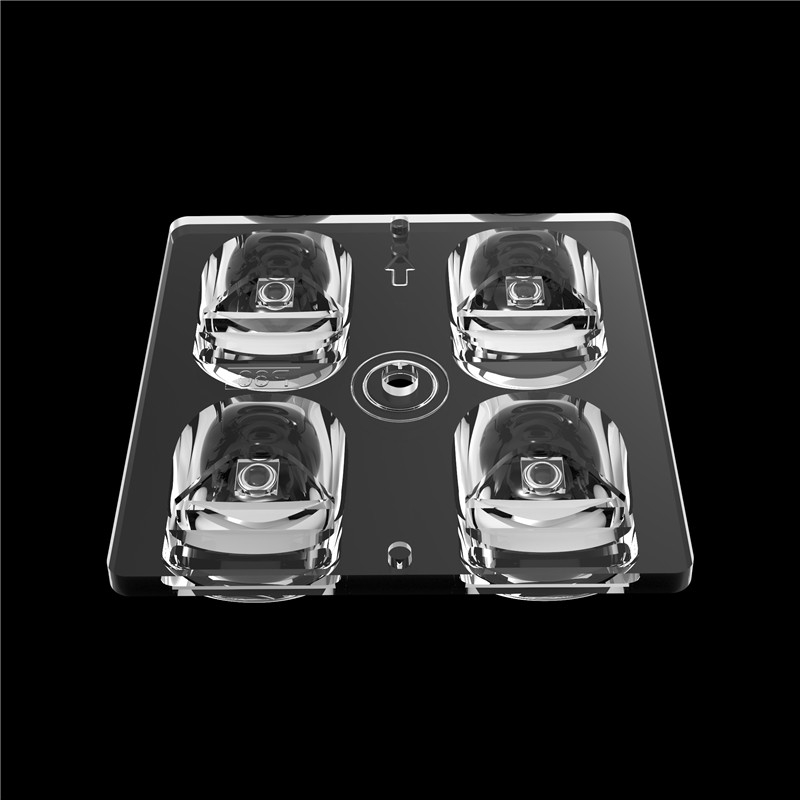 극진 60도 2*2 멀티 렌즈 고전도 50*50mm LED 트랙 및 필드 경기장 조명