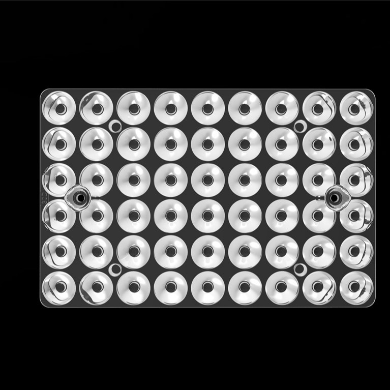54IN1 30도 야외 조명 3030 LED 렌즈 PC LED 광학 경기장 조명 / 피치 조명 L144 * W94mm