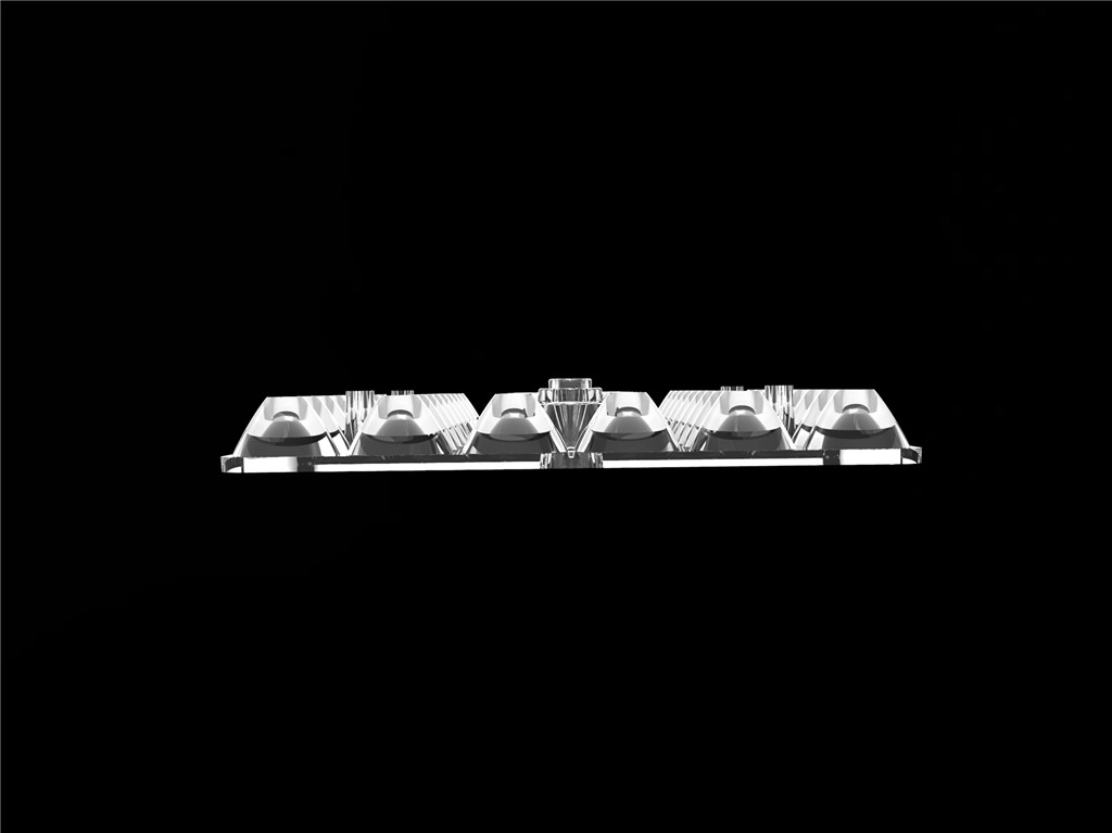 54IN1 30도 야외 조명 3030 LED 렌즈 PC LED 광학 경기장 조명 / 피치 조명 L144 * W94mm