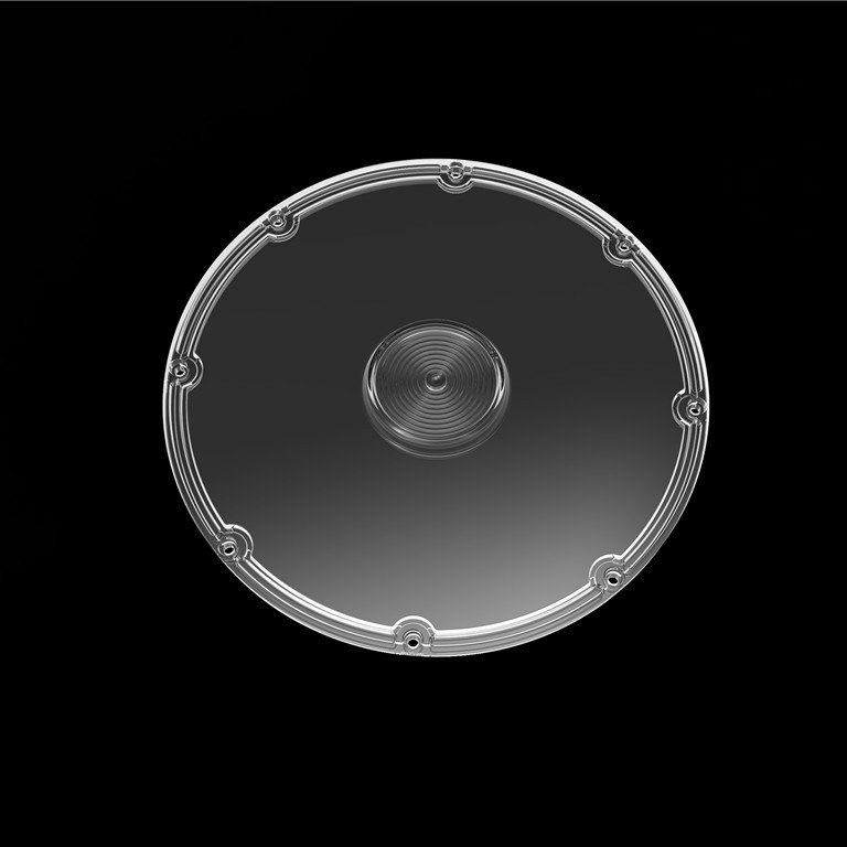 Φ206mm Spark - High Bay UFO LED 광선 렌즈 120도 고전력 산업 부지 조명