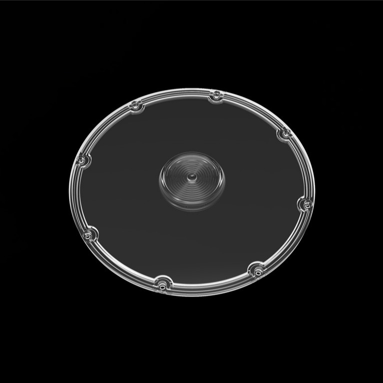 Φ206mm Spark - High Bay UFO LED 광선 렌즈 120도 고전력 산업 부지 조명