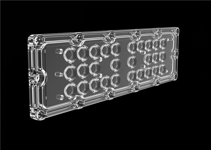 28 필립스 5050 LED 칩을 가진 1 광학적인 고성능 LED 렌즈 93% 효율성에 대하여