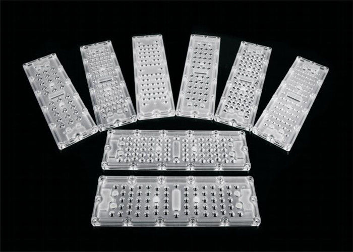 PCB 널을 가진 불균형 LED 전구 렌즈 80*150 정도 가로등 광학 렌즈