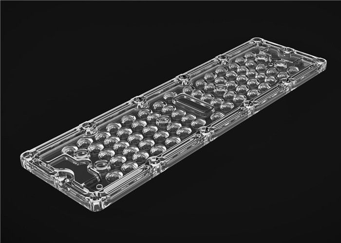 90*120° 광속 각을 가진 갱도 빛을 위한 열 관리 64 조각 SMD LED 렌즈
