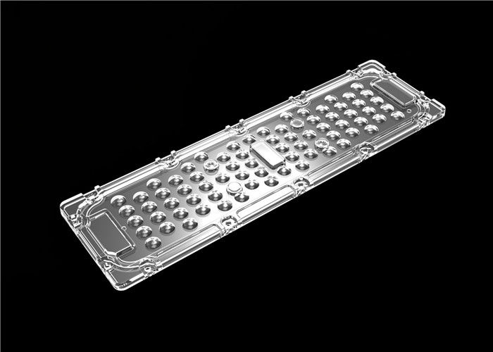 상칭적인 90도 고성능 LED 렌즈, 갱도 점화를 위한 1개의 PMMA LED 렌즈에 대하여 72