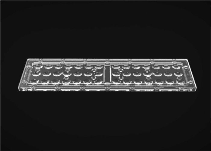 1개의 LED 가로등 개장 장비 광학 렌즈 L236*W70mm 차원에 대하여 불균형 42