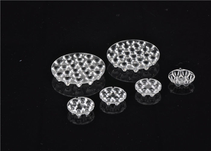 93% 고능률 LED 반점 렌즈, 반사체 램프를 위한 1개의 LED 램프 렌즈에 대하여 18