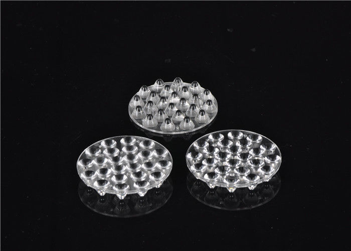 18 방수 LED 동위 빛을 위한 1개의 실리콘 LED 렌즈 66.50x6.4mm 차원에 대하여
