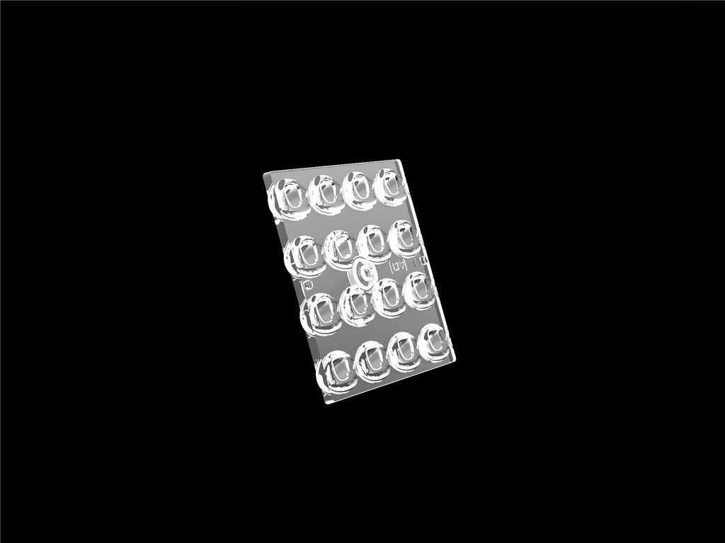 도시 점화와 주차 지점 램프를 위한 3030 유형 LED 광학 렌즈