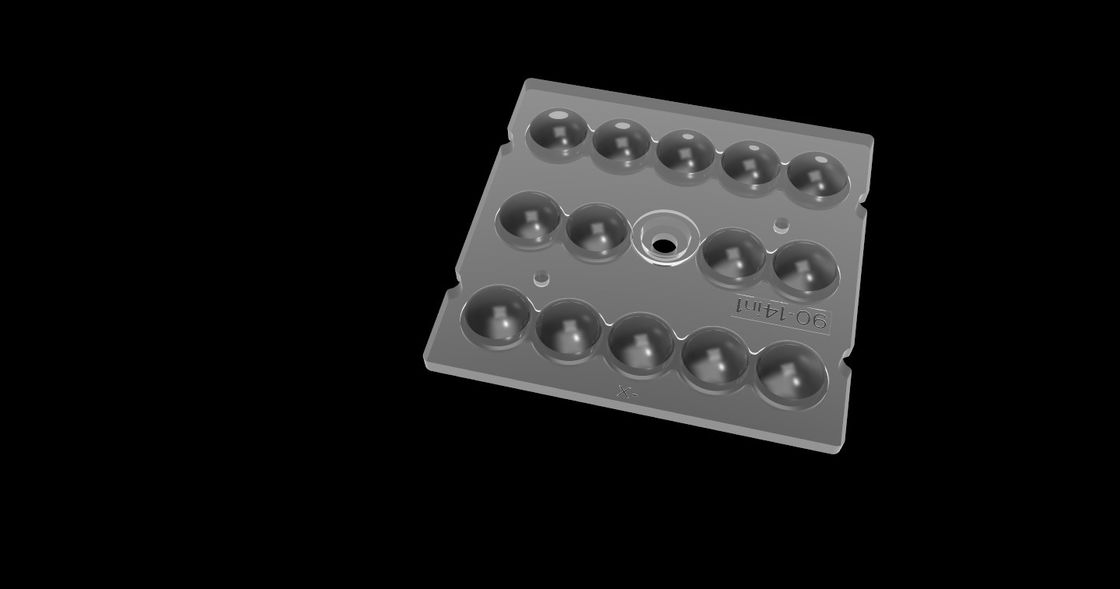 14 LED 점화를 위한 1 PMMA 광학에 대하여, 갱도 점화를 위한 90도 LED 렌즈 배열