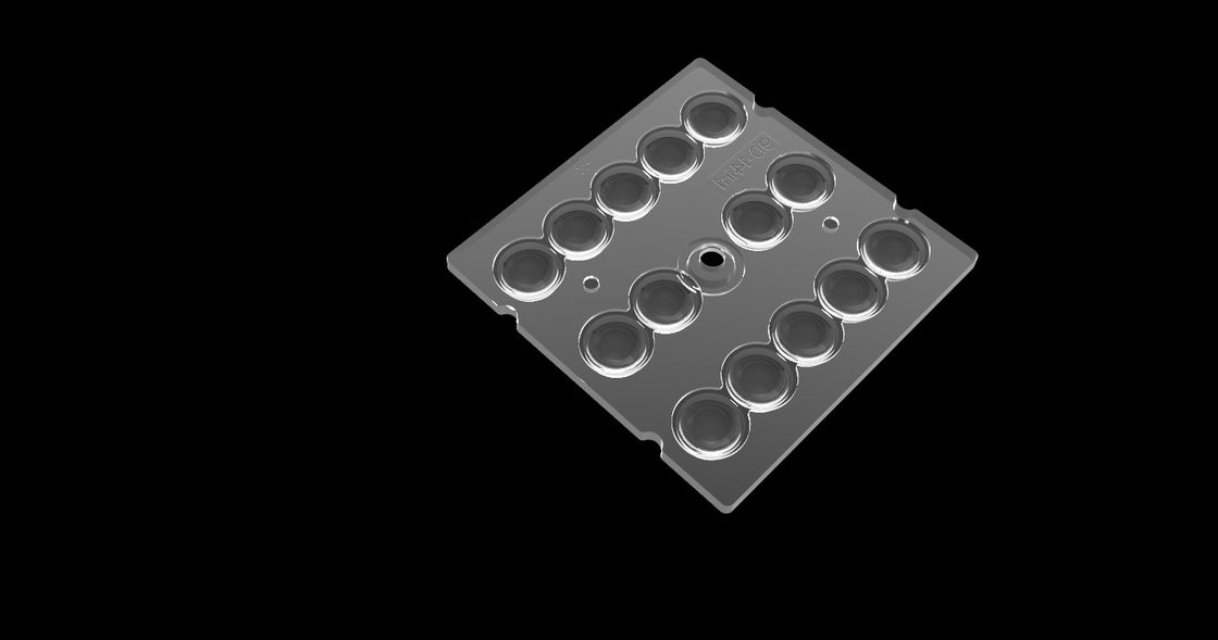 14 LED 점화를 위한 1 PMMA 광학에 대하여, 갱도 점화를 위한 90도 LED 렌즈 배열